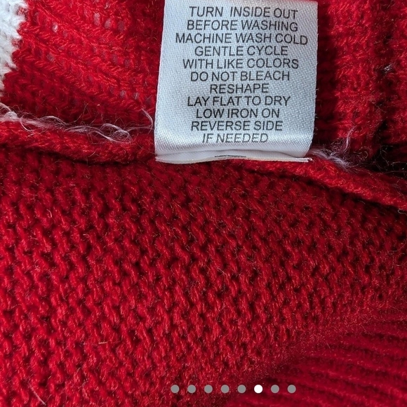 Pre-owned Notations Red Penguin Sweater - Picture 6 of 8